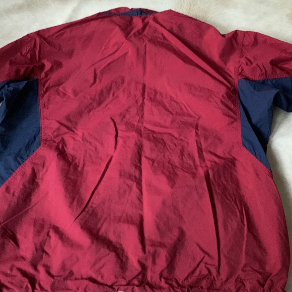 Mens 1980s MICROSOFT Computer Geek Vintage Columbia Brand Red WINDBREAKER Rare - Picture 12 of 16
